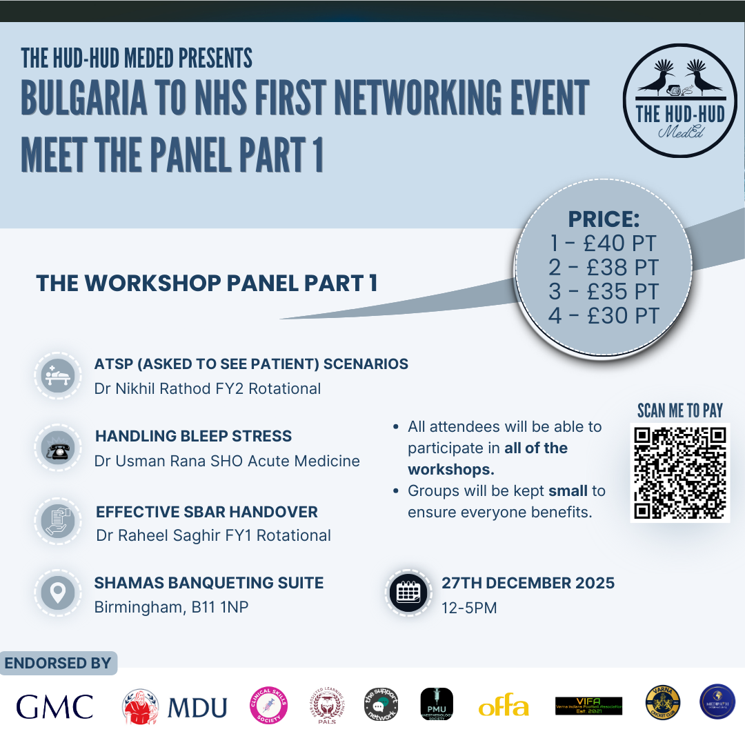 Bulgaria to NHS Networking Event Ticket