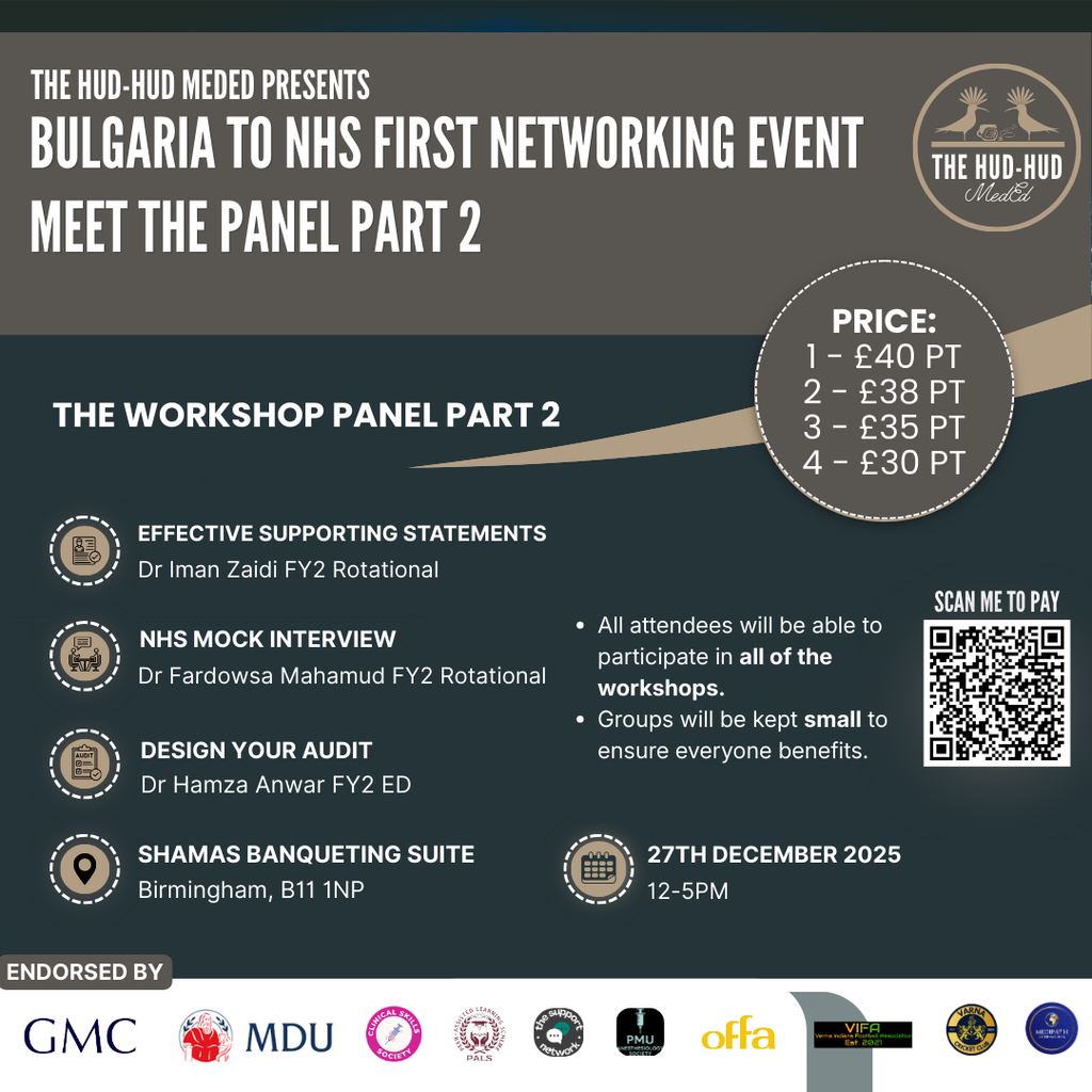 Bulgaria to NHS Networking Event Ticket