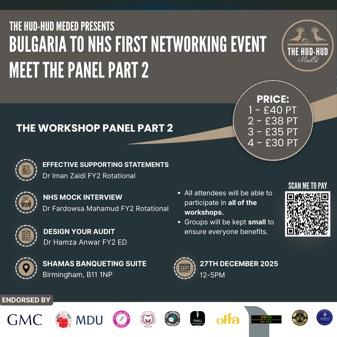 Bulgaria to NHS Networking Event Ticket