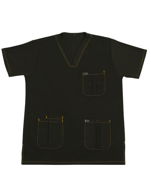 Reesh Emerald Onyx Male Scrub Set